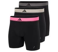 adidas Boxer Brief (3pk) -Active Micro Flex Eco-Bequeme Unterwäsche Pantalones Cortos, Assorted_4am015, L Hombres