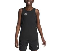 adidas Boy's Adizero Team Singlet Kids, Black/White, 9-10 Years