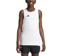 adidas Boy's Adizero Team Singlet Kids, White/Black, 15-16 Years
