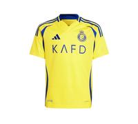 adidas Boy's Camiseta primera equipación Al Nassr FC 24/25 Ronaldo (Adolescentes), Impact Yellow / Royal Blue, 176
