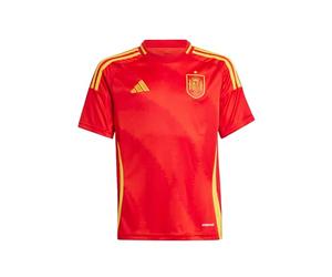 adidas Boy's Camiseta primera equipación España 24 (Adolescentes), Better Scarlet, 176