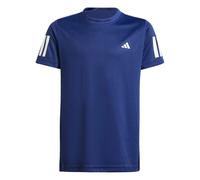 adidas Niños Boys Club Tennis 3-Stripes T-Shirt, Dark Blue, 13-14 Years