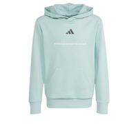 adidas Boy's Sudadera de Felpa con Capucha y Eslogan