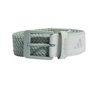 adidas Braided Stretch Belt, Cinturón para Hombre, Verde (M/L)