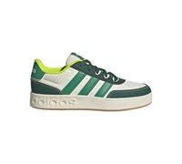 adidas Breakbase Shoes - Zapatillas para niños, color blanco/verde, talla 5