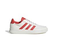 adidas Breaknet 2.0 Shoes, Zapatillas Mujer, Core White Bright Red Lucid Pink, 38 EU