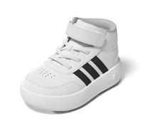 adidas BREAKNET 3.0 Mid Shoes Infants, Zapatos Unisex bebé, FTWR White/Core Black/Core Black, 27 EU