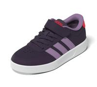 adidas BREAKNET 3.0 Shoes Children, Zapatos, Aurora Plum/preloved Purple/Lucid Red, 29.5 EU