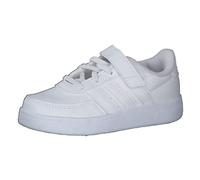 adidas Breaknet Lifestyle Court Elastic Lace and Top Strap Shoes, Zapatillas de Tenis, Cloud White/Cloud White/Grey One, 31 EU