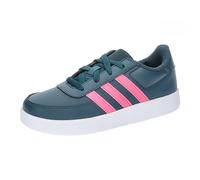 adidas Breaknet Lifestyle Court Lace Shoes, Zapatillas Unisex niños, Arctic Night Lucid Pink Cloud White, 38 EU