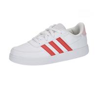 adidas Breaknet Lifestyle Court Lace Shoes, Zapatillas Unisex niños, Cloud White Bright Red Clear Pink, 38 EU