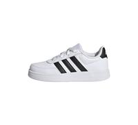 adidas Breaknet Lifestyle Court Lace Shoes, Zapatillas Unisex niños, Cloud White Core Black Core Black, 38 2/3 EU