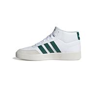 adidas Breaknet Mid - Zapatos Deportivos para Hombre, FTWR Blanco/Verde Universitario/Blanco núcleo, Talla 10.5, FTWR White Collegiate Green Core White, 45 1/3 EU