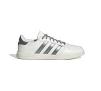 Adidas Breaknet - Zapatillas elegantes para mujer, color blanco y gris metalizado (White/Ironmt/Grey), talla 37 1/3 EU