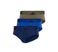 adidas Brief (3pk) -Active Flex Cotton Ropa Interior, 901 Assorted, S (Pack de 3) Hombres