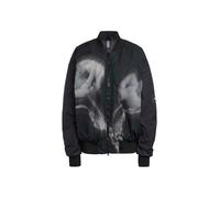 ADIDAS BY STELLA MCCARTNEY Chaqueta deportiva gris / negro XL-XXLxTallas normales gris / negro