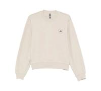 Adidas by Stella McCartney - Sudadera con cuello redondo y estampado gráfico del logo - Sport - Mujer - Beige - M -