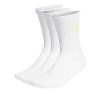adidas C Spw Crw 3p Calcetines, White/Lucid Cyan/Lucid Lemon/Lucid Pink, 42-45 Unisex adulto