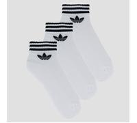ADIDAS ORIGINALS Calcetines '3-Stripes Ankle 3 Pairs' negro / blanco 37-39 negro / blanco