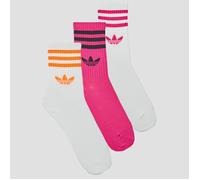 adidas Calcetines 3-Stripes Crew Socks 3 Pairs in Multicolor XS