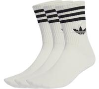Adidas - Calcetines 3S Crew S (3 pares), Unisex, Off White, M