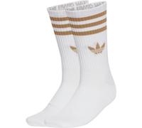 Adidas - Calcetines 3S Crew S (3 pares), Unisex, White-Cardboard, L