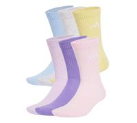 ADIDAS PERFORMANCE Calcetines deportivos azul claro / amarillo claro / gris moteado / lila / lila / rosa, Talla 43-45