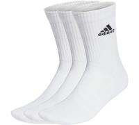 Adidas - Calcetines Cushion Crew (3 Pares), Unisex, White, XL [46-48]