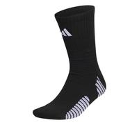 adidas Select Basketball Crew Calcetines (1 par) para deportes de equipo, niños, niñas, hombres y mujeres, Negro/Blanco/2, Large