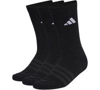 Adidas - Calcetines Essentials Crew (3 Pares), Unisex, Black-Black-White, XS