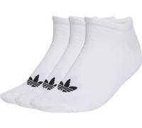 Adidas - Calcetines Liner Socks (3 Pares), Unisex, White, M