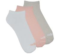 adidas Calcetines Thin Linear Low-Cut Socks 3 Pairs in Multicolor S