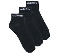 Calcetines adidas linear ankle pack 3 ud negro 37 - 39