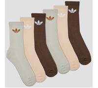 ADIDAS ORIGINALS Calcetines 'Trefoil' beige / chocolate / gris claro 37-39 beige / chocolate / gris claro