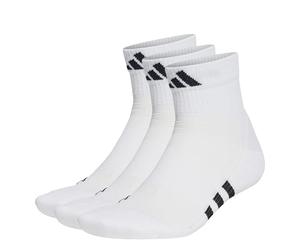 adidas Calcetines unisex de corte medio acolchados para niños, 3 pares de calcetines