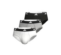 adidas Calzoncillos para Hombre (Paquete de 3 Unidades, Tallas S - 3XL) - Cómodos Calzoncillos, Negro/Blanco/Gris, L