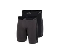 adidas Calzoncillos Tipo bóxer de Pierna Larga (2 Unidades) - Active Micro Stretch Seamless - Ropa Interior cómoda, Varios, L