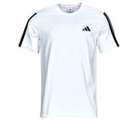 Camiseta 3 bandas laterales Hombre Talla XL. Color Blanco