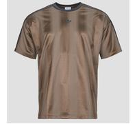adidas Camiseta adidas Adicolor Jacquard Jersey in Marrón EU M