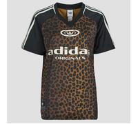 adidas Camiseta adidas Originals Satin Jersey in Marrón EU XS
