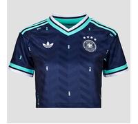 adidas Camiseta Away Crop Germany Football Jersey in Azul EU S
