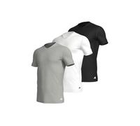 adidas Camiseta de Cuello en V para Hombre (3 Unidades) - Active Core Cotton Baselayer-Shirt (3 Unidades), Assorted_4am012, L