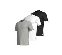 adidas Camiseta de Cuello Redondo para Hombre (3 Unidades) - Active Core Cotton Baselayer-Shirt (3 Unidades), Assorted_4am011, S