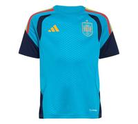 adidas Camiseta de entrenamiento de España para niños de la Copa del Mundo 2026, Azul y blanco., 13 años