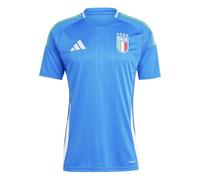 adidas Camiseta de estadio de Italia para hombre 2024, azul, L