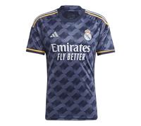 adidas Camiseta de fútbol para hombre del Real Madrid 23/24, una camiseta de aficionado que simboliza un apoyo infinito, Legend Ink / Preloved Yellow, X-Large
