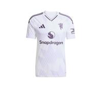 ADIDAS Camiseta de fútbol para hombre Manchester United 25/26 de visitante blanco | S