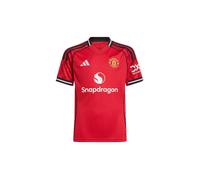 ADIDAS Camiseta de fútbol para niños Manchester United 25/26 local rojo | 128