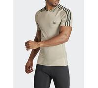 adidas Camiseta de hombre Techfit Training 3 bandas adidas. default L