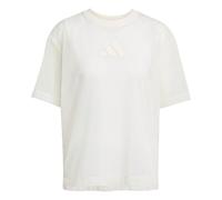 adidas Camiseta de Malla Suave Lux para Mujer, Talla 2XL, Color Blanco Roto